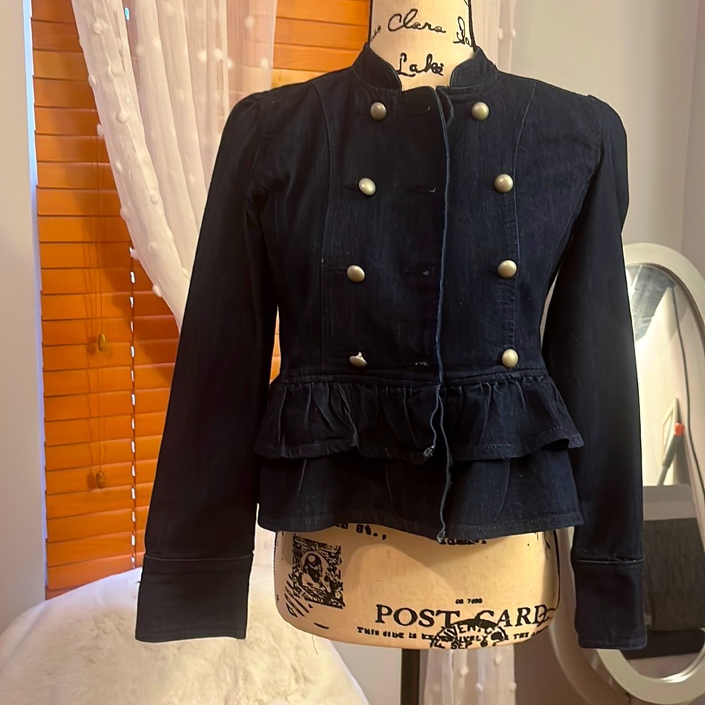 Girls peplum jacket